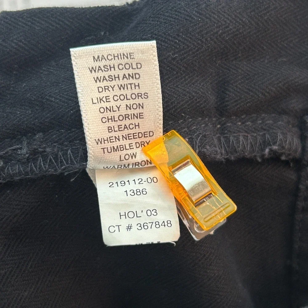 Banana Vintage Republic Cargo Jeans Black 8‎